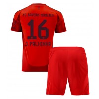 Camisa de time de futebol Bayern Munich Joao Palhinha #16 Replicas 1º Equipamento Infantil 2024-25 Manga Curta (+ Calças curtas)